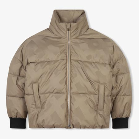 BOSS KIDS Boys coffee puffer jacket 