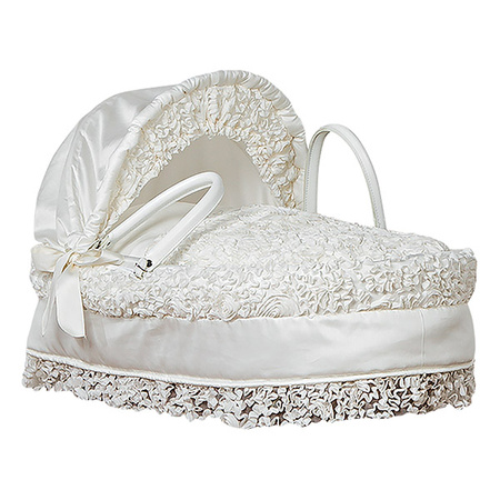 PICCI FLORA Kosz dziecięcy z pościelą