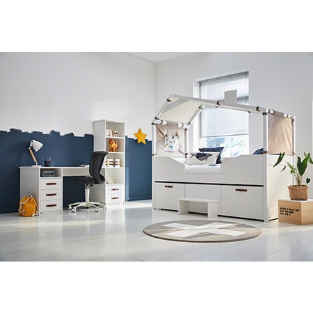 LIFETIME Kidsrooms Łóżko Tipi Cool Kids 66 cm Surf