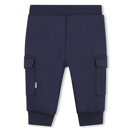 BOSS Kids Boys trousers with pockets, navy blue