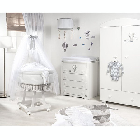 PICCI ARIA Organizer na ścianę jasno-szary