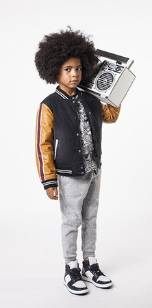 LITTLE MARC JACOBS Trampki skórzane chłopięce