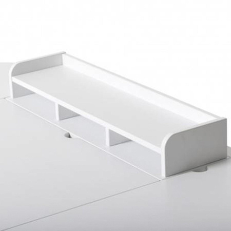 OLIVER FURNITURE Biurko dziecięce Wood białe wys. 66 cm