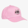KARL LAGERFELD Girls ivory Choupette bucket hat