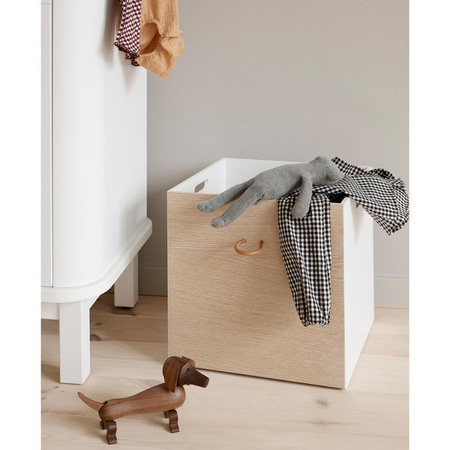 OLIVER FURNITURE SДЕРЕВ'ЯНА дитяча шафа з двома дверима білого кольору