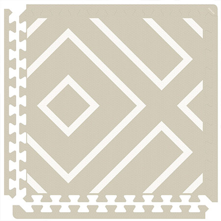 EEVEVE PLAYMAT Modern Blocks - Soft Sage