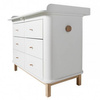 OLIVER FURNITURE WOOD NURSERY TOP LARGE, FOR DRESSER 6 DRAWERS