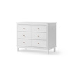 OLIVER FURNITURE WOOD Дитячий комод WOOD з трьома шухлядами, білий