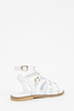 TWINSET Girls sandals in optical white 