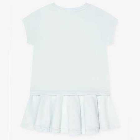 KENZO Kids Girls short sleeves organic cotton Elephant dress