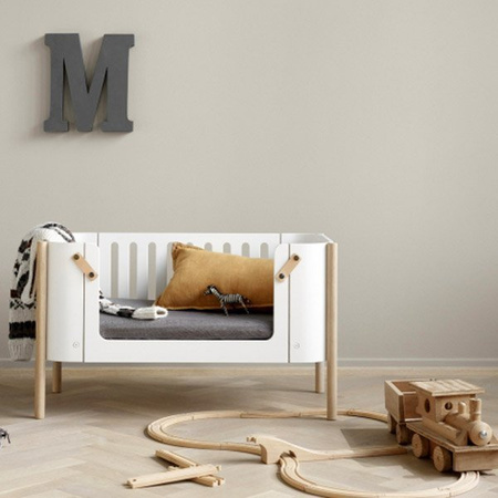 OLIVER FURNITURE Ławeczka dziecięca Wood biały/dąb
