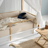 OLIVER FURNITURE CAMP Canopy bed, WHITE/OAK