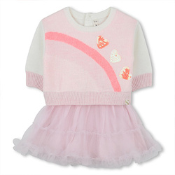 BILLIEBLUSH Baby Girl's Dress with Tulle Skirt