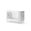 OLIVER FURNITURE WOOD MINI+ COT BED INCL. JUNIOR KIT, WHITE