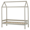 Hoppekids ECO Dream Comfort House bed 70x160 cm grey