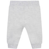 BOSS KIDS Baby boys light grey 2-piece organic cotton tracksuit