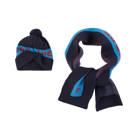 THE MARC JACOBS Logo hat and scarf set