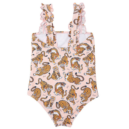 KENZO Kids Printed Swimsuit for Girls