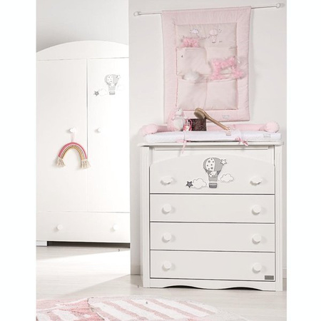 PICCI ARIA Komoda z 4 szufladami i wanienką