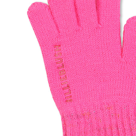 BILLIEBLUSH Girls' Fuchsia Gloves