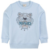 KENZO Kids Bluza chłopięca z długim rękawem błękitna Tiger