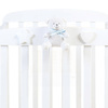  PICCI Nene Baby bed with bear application with pale blue ribbon