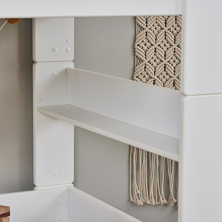 Hoppekids SFK  high bed 90x200 cm, White