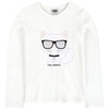 KARL LAGERFELD KIDS T-shirt z długim rękawem