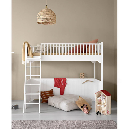 OLIVER FURNITURE Poduszka do siedzenia dla dziecka w błękitne pasy