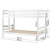 Hoppekids ECO Luxury Bunk Bed 120X200 cm