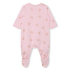 BOSS Kids Baby girls pajama and hat set pale pink