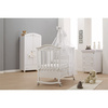 italbaby Komplet pościeli dziecięcej 3-częściowy Classic, biały
