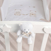  PICCI Nene Baby bed with bear application with beige ribbon