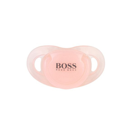 BOSS Kids Smoczek różowy
