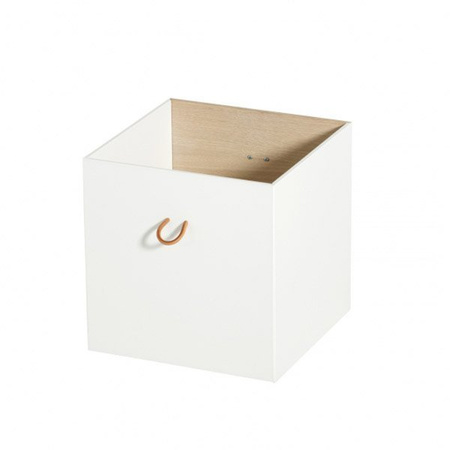 OLIVER FURNITURE Regał dziecięcy Wood biały 3x2 z podstawą