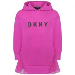 DKNY Girls hooded dress
