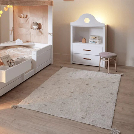 LIFETIME Kidsrooms Dywan dziecięcy zielony Essence, natural
