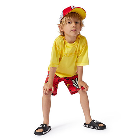MARC JACOBS Boys' swimming shorts MICKEY, red