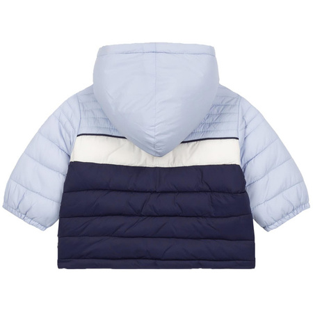 BOSS Kids Baby boys hooded snowsuit in light blue