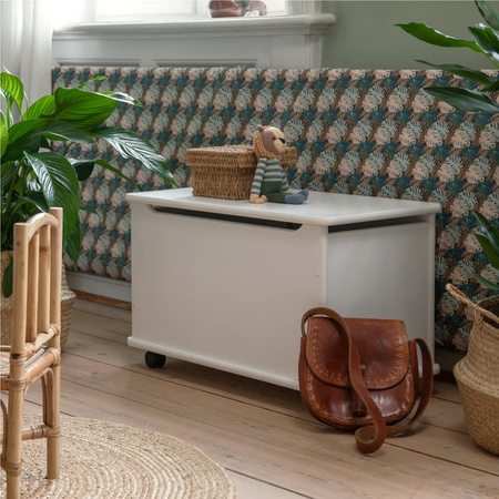 HOPPEKIDS Skrzynia dla dzieci na zabawki na kółkach