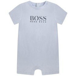 BOSS KIDS Pajacyk dziecięcy błękitny