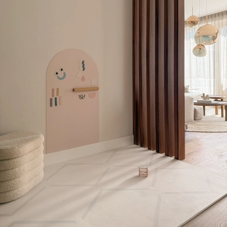 EEVEVE Mata dziecięce PLAYMAT Beni - Cashmere