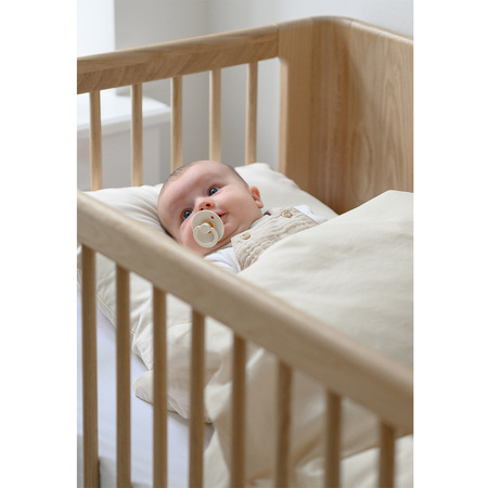 We Are Bitte Nature Baby Bed, Oak