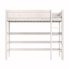 LIFETIME Kidsrooms Łóżko High Sleeper 177 cm z drabinką, whitewash