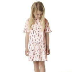 CARRÉMENT BEAU Girls pink cotton dress
