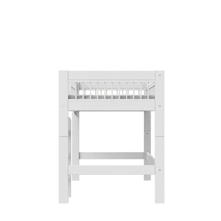 LIFETIME Kidsrooms Ліжко-горище середнього розміру 128 см з драбиною - Breeze