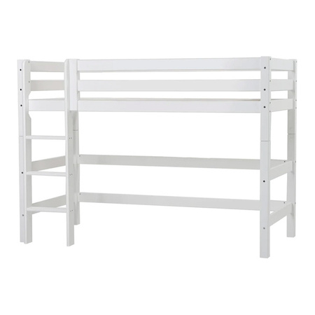 Hoppekids ECO Luxury high sleeper bed with straight ladder 90x200 cm
