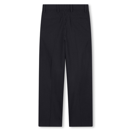 BOSS Kids Boys two-piece navy striped suit