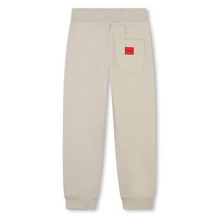 HUGO Kids Boys black tracksuit pants 