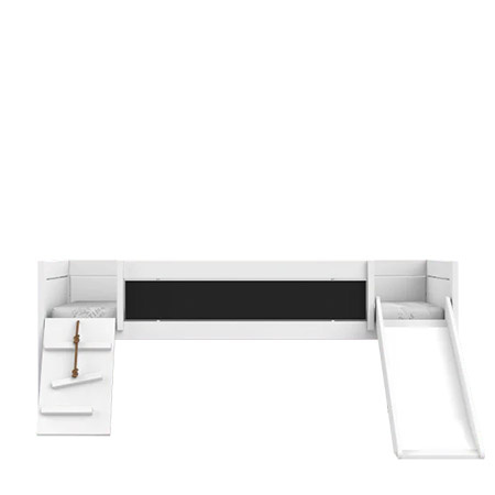 LIFETIME Kidsrooms Łóżko dziecięce Climb & Slide, białe